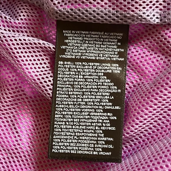 The North Face TNF X Relaxed Fit Colorblock Jacket‎ Purple/Gray XXL NWT - Picture 11 of 12